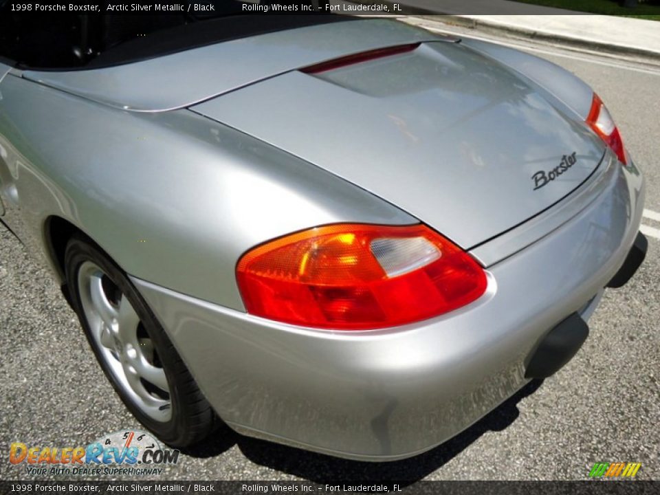 1998 Porsche Boxster Arctic Silver Metallic / Black Photo #5