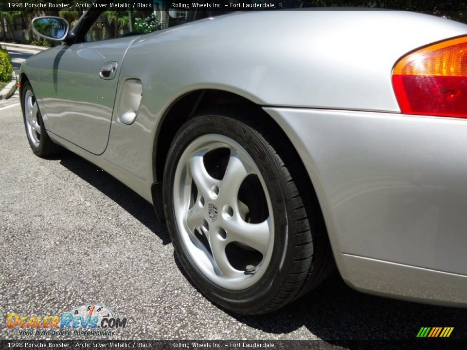 1998 Porsche Boxster Arctic Silver Metallic / Black Photo #6