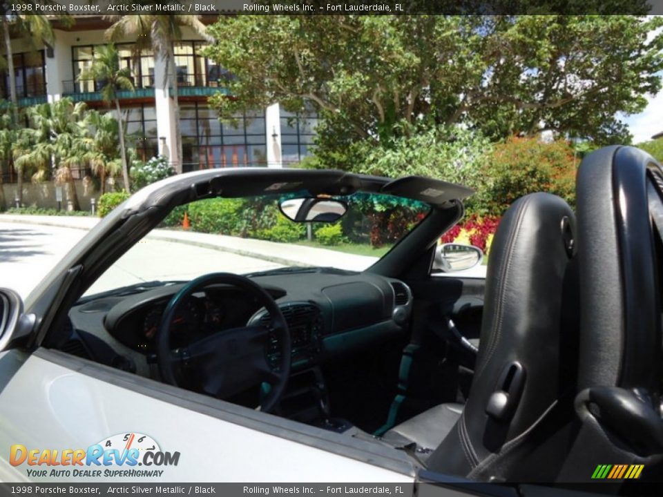 1998 Porsche Boxster Arctic Silver Metallic / Black Photo #7