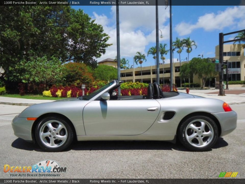 Arctic Silver Metallic 1998 Porsche Boxster  Photo #8