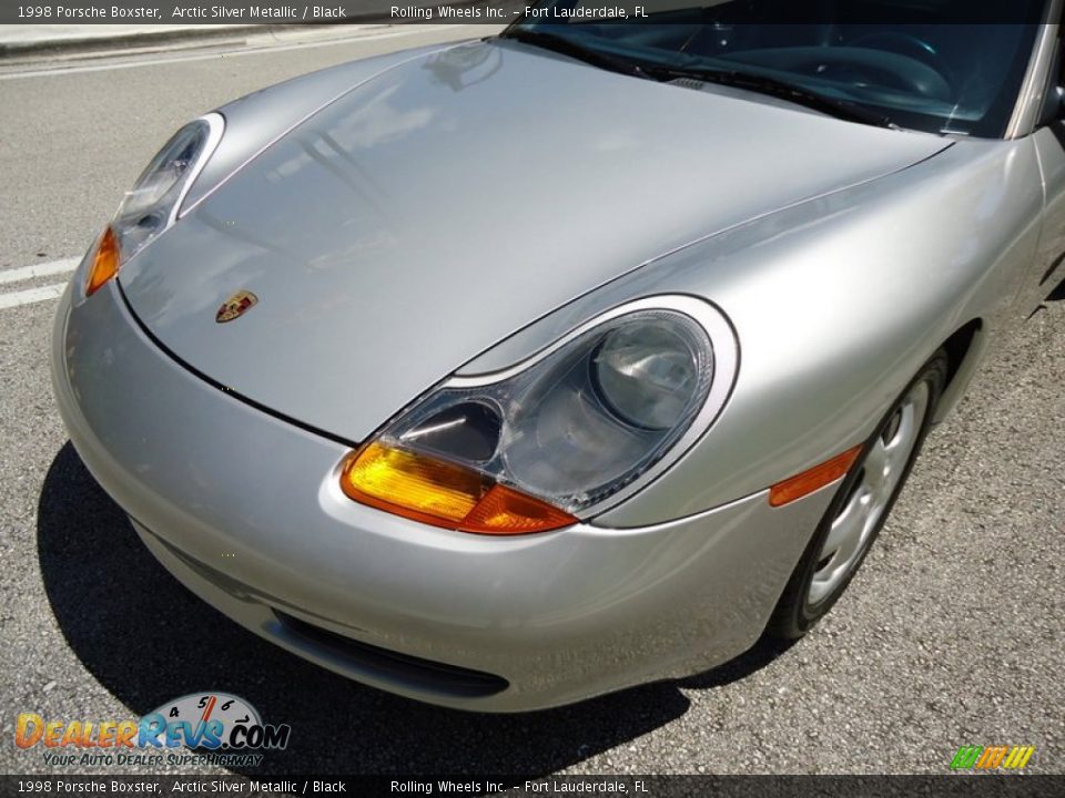 1998 Porsche Boxster Arctic Silver Metallic / Black Photo #11