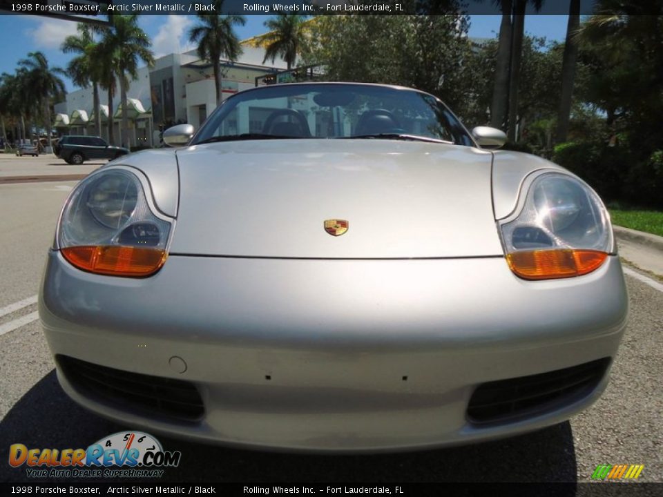 1998 Porsche Boxster Arctic Silver Metallic / Black Photo #12