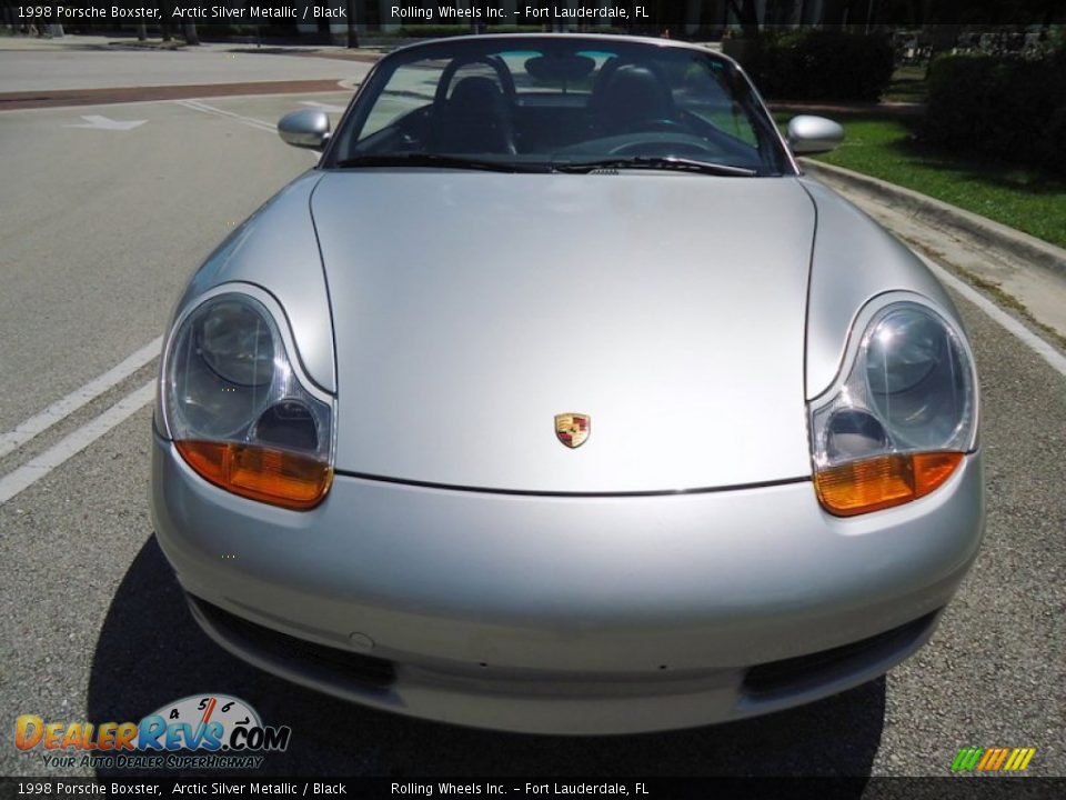 1998 Porsche Boxster Arctic Silver Metallic / Black Photo #13