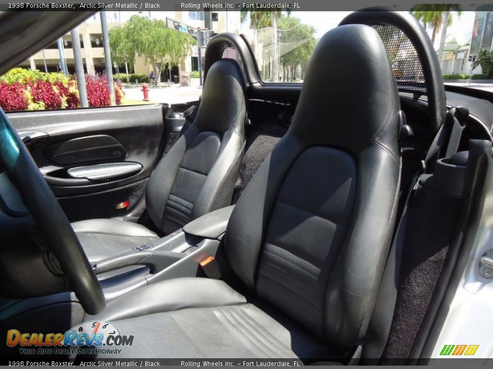 1998 Porsche Boxster Arctic Silver Metallic / Black Photo #18