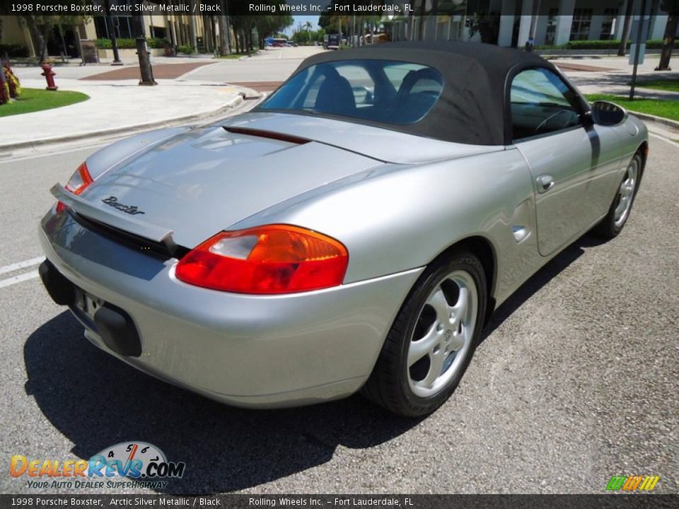 1998 Porsche Boxster Arctic Silver Metallic / Black Photo #19