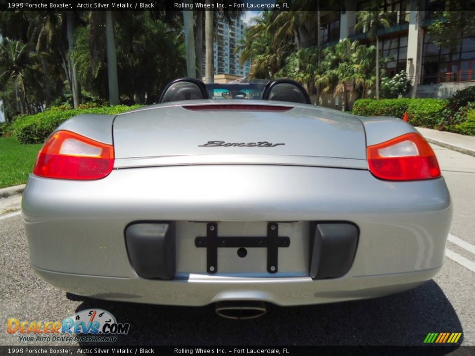 1998 Porsche Boxster Arctic Silver Metallic / Black Photo #21