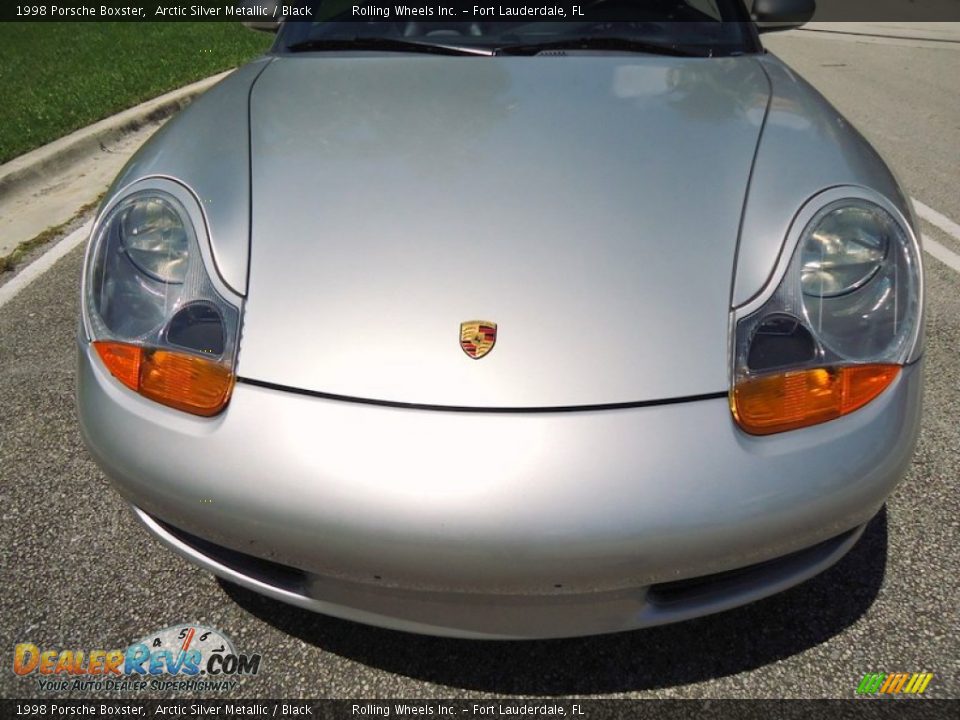 1998 Porsche Boxster Arctic Silver Metallic / Black Photo #22