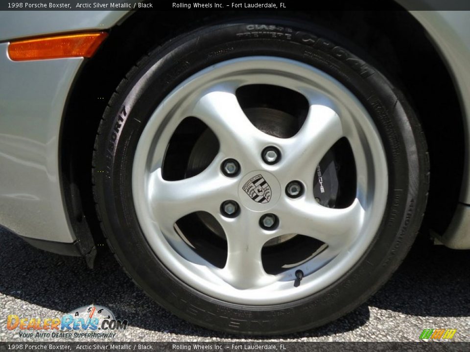 1998 Porsche Boxster Arctic Silver Metallic / Black Photo #24