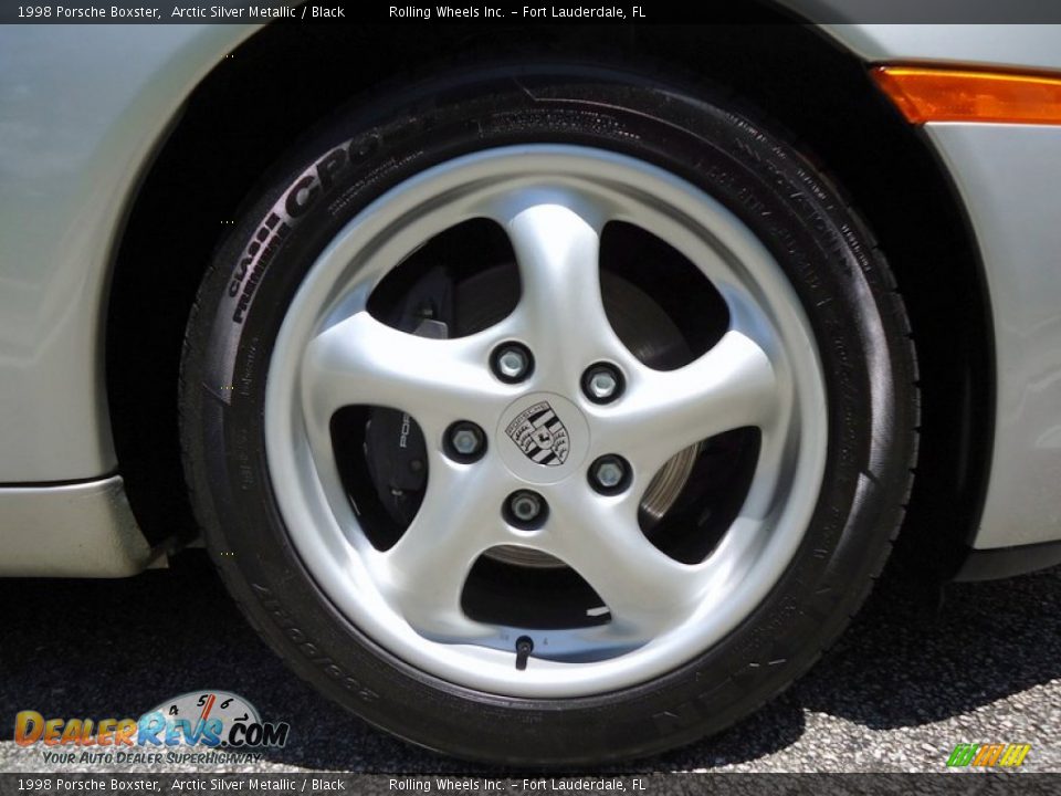1998 Porsche Boxster Arctic Silver Metallic / Black Photo #26