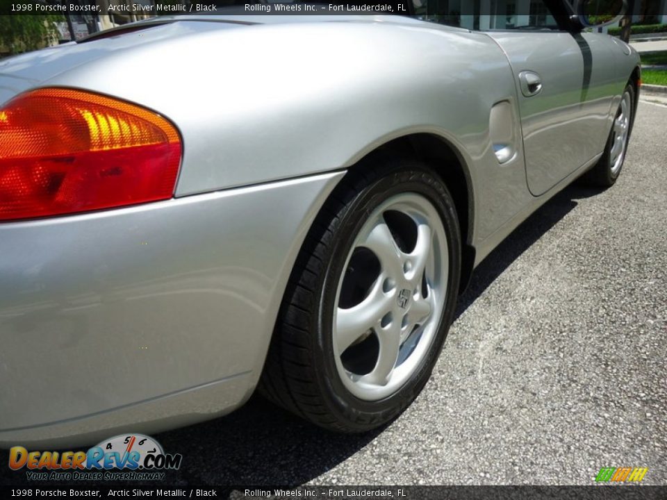 1998 Porsche Boxster Arctic Silver Metallic / Black Photo #28
