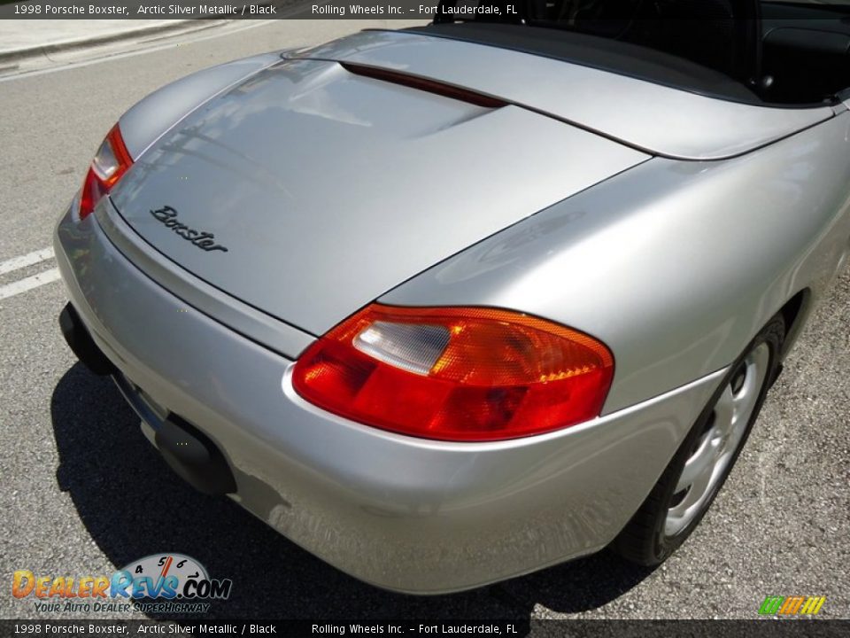 1998 Porsche Boxster Arctic Silver Metallic / Black Photo #29