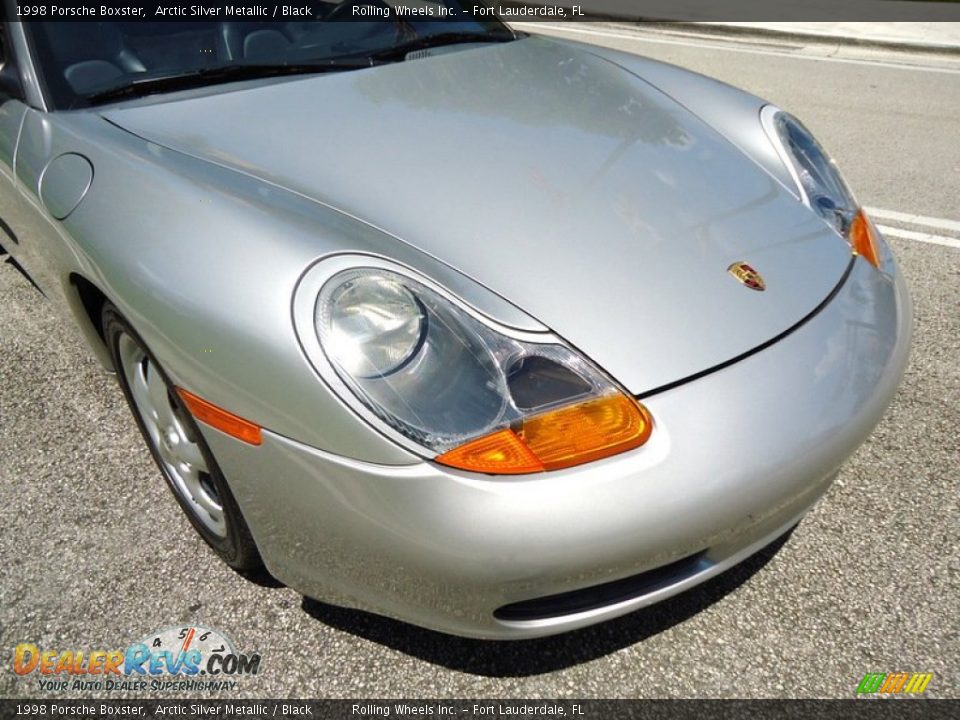 1998 Porsche Boxster Arctic Silver Metallic / Black Photo #30
