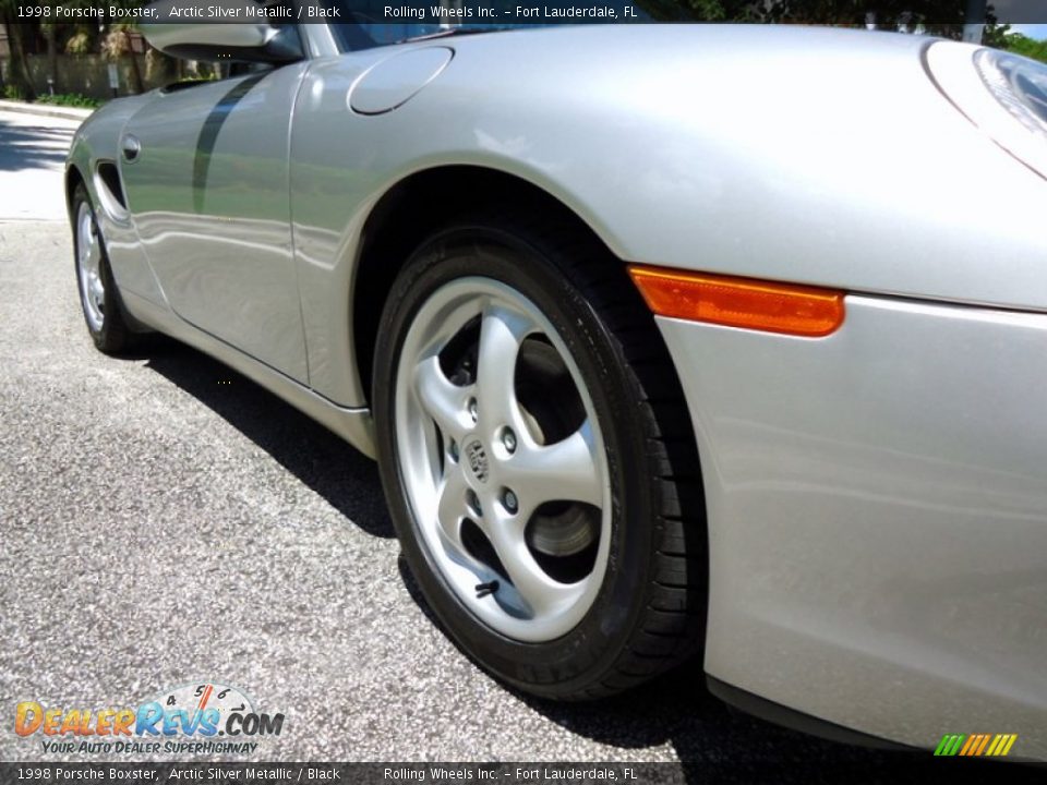 1998 Porsche Boxster Arctic Silver Metallic / Black Photo #31
