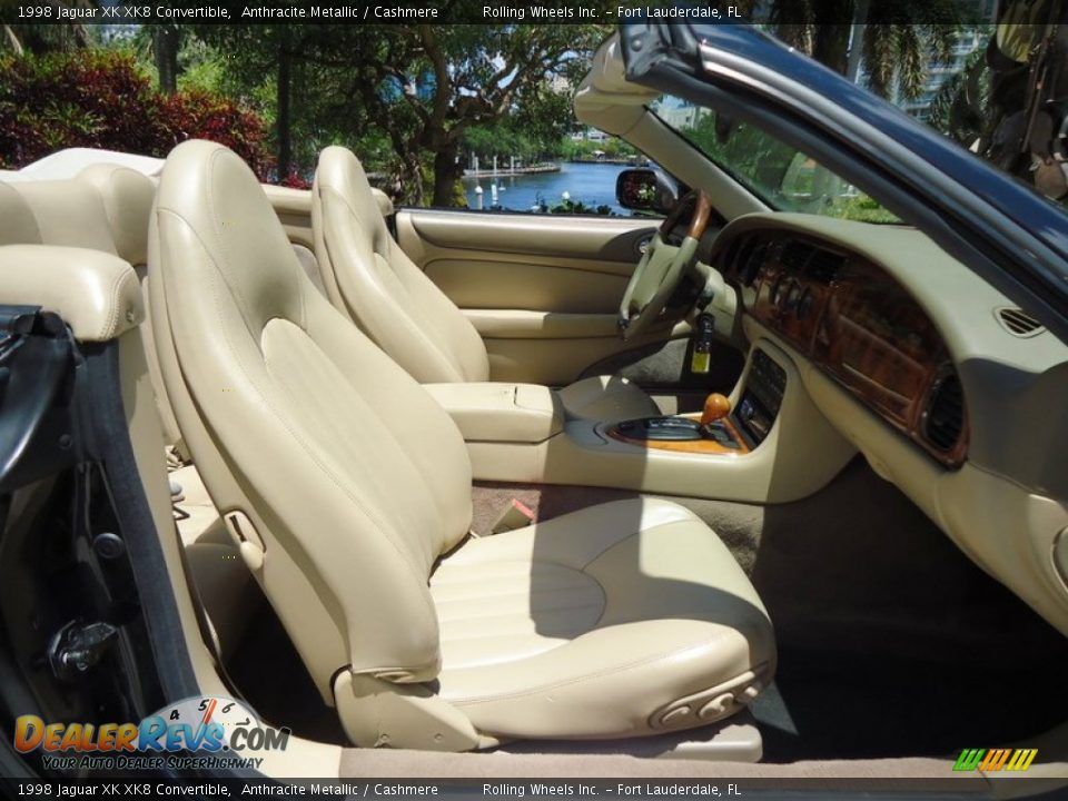 Cashmere Interior - 1998 Jaguar XK XK8 Convertible Photo #13