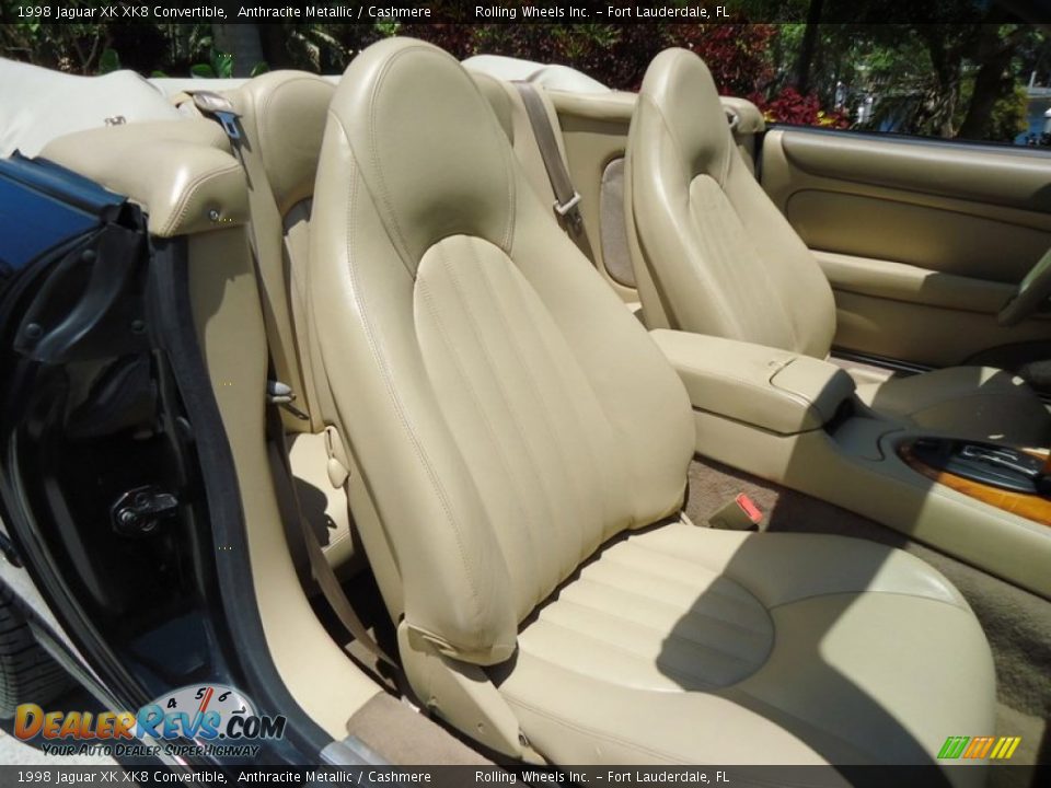 Front Seat of 1998 Jaguar XK XK8 Convertible Photo #14