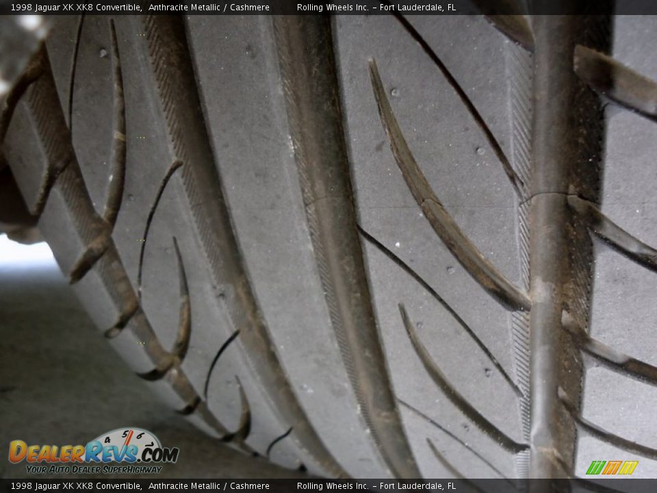1998 Jaguar XK XK8 Convertible Anthracite Metallic / Cashmere Photo #18