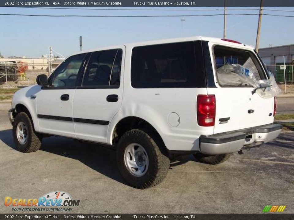 2002 Ford Expedition XLT 4x4 Oxford White / Medium Graphite Photo #7