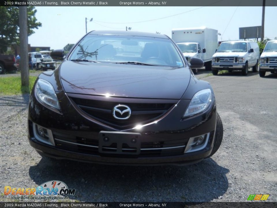 2009 Mazda MAZDA6 i Touring Black Cherry Metallic / Black Photo #2