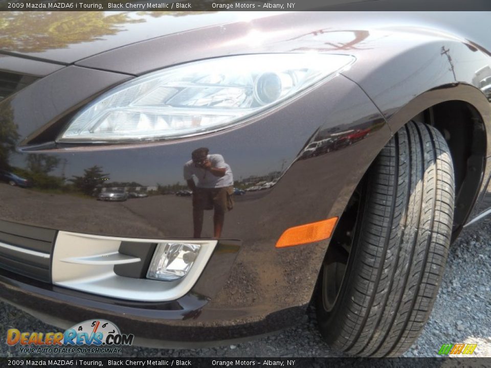 2009 Mazda MAZDA6 i Touring Black Cherry Metallic / Black Photo #7