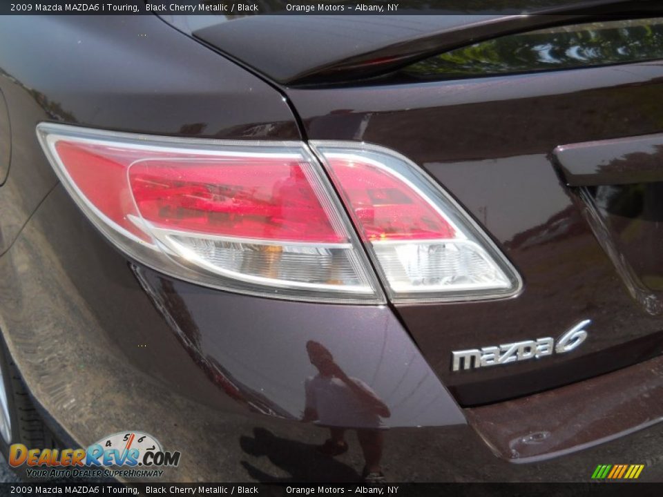 2009 Mazda MAZDA6 i Touring Black Cherry Metallic / Black Photo #8