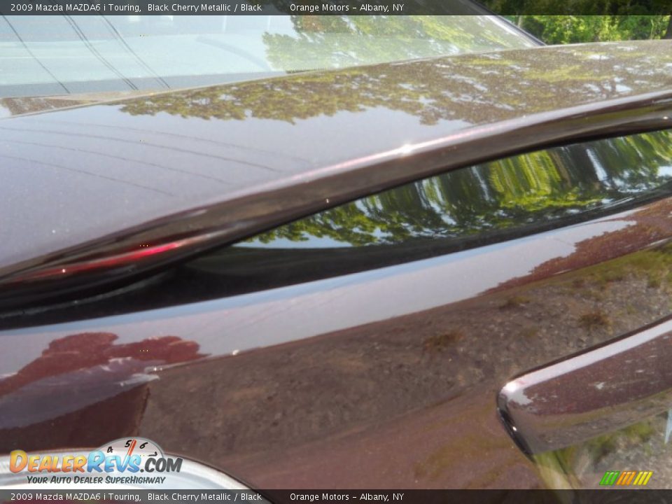 2009 Mazda MAZDA6 i Touring Black Cherry Metallic / Black Photo #9