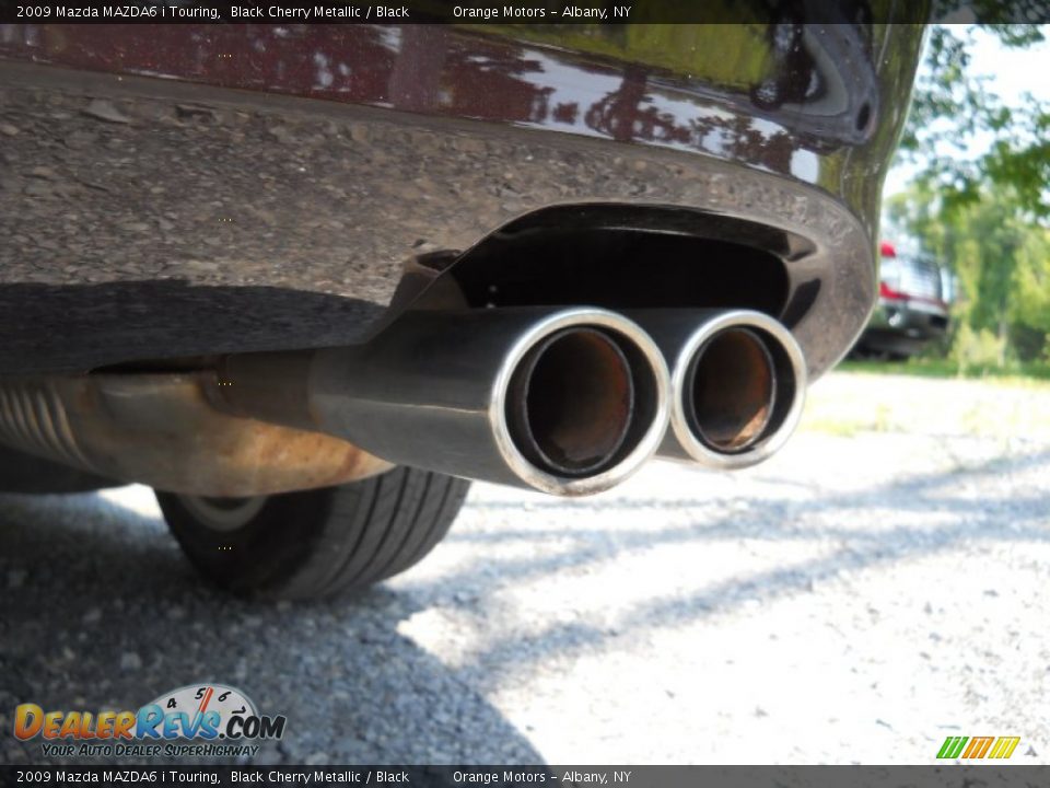 2009 Mazda MAZDA6 i Touring Black Cherry Metallic / Black Photo #10