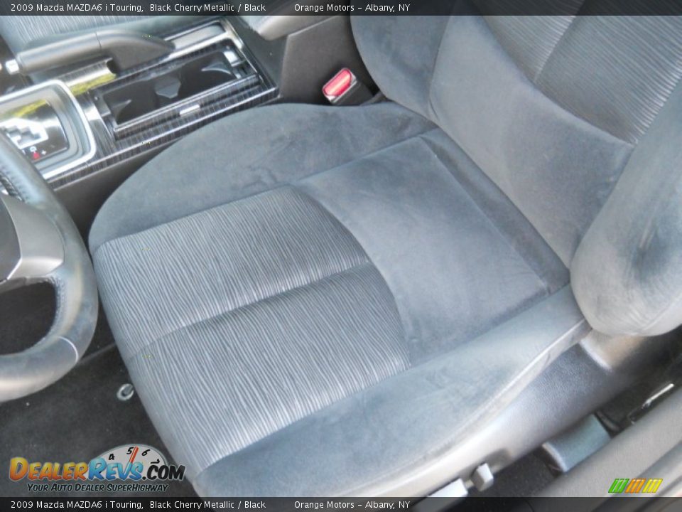 2009 Mazda MAZDA6 i Touring Black Cherry Metallic / Black Photo #13