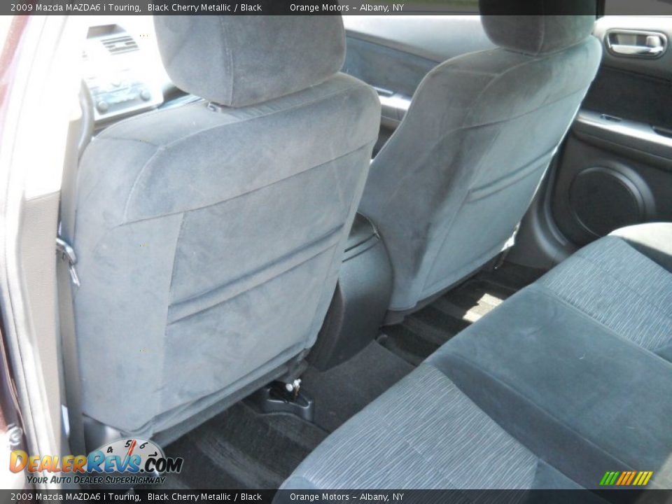 2009 Mazda MAZDA6 i Touring Black Cherry Metallic / Black Photo #14