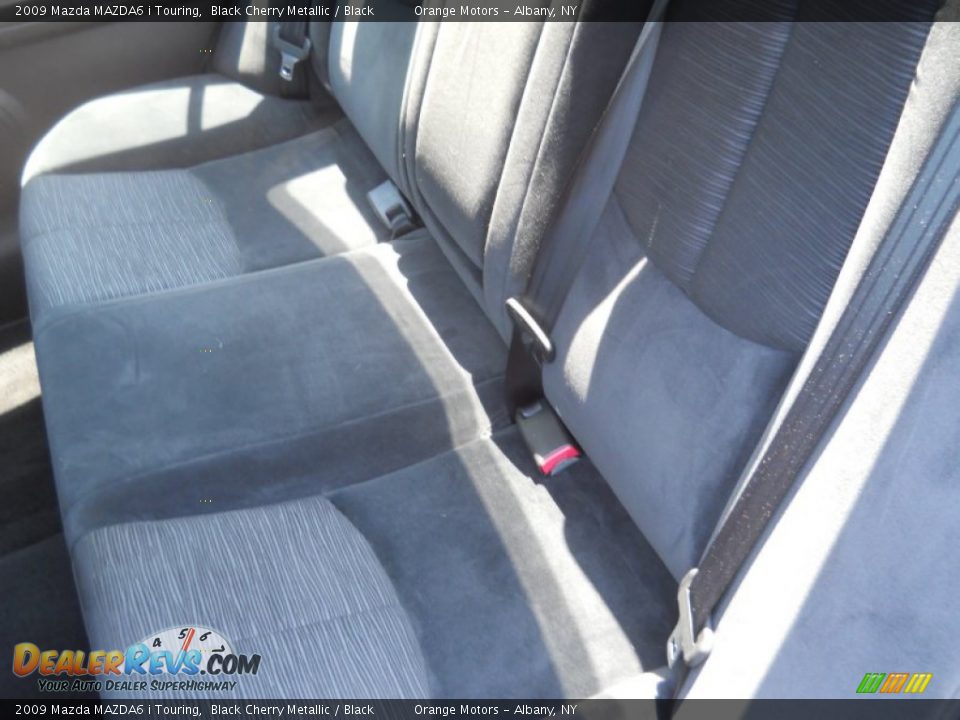 2009 Mazda MAZDA6 i Touring Black Cherry Metallic / Black Photo #15