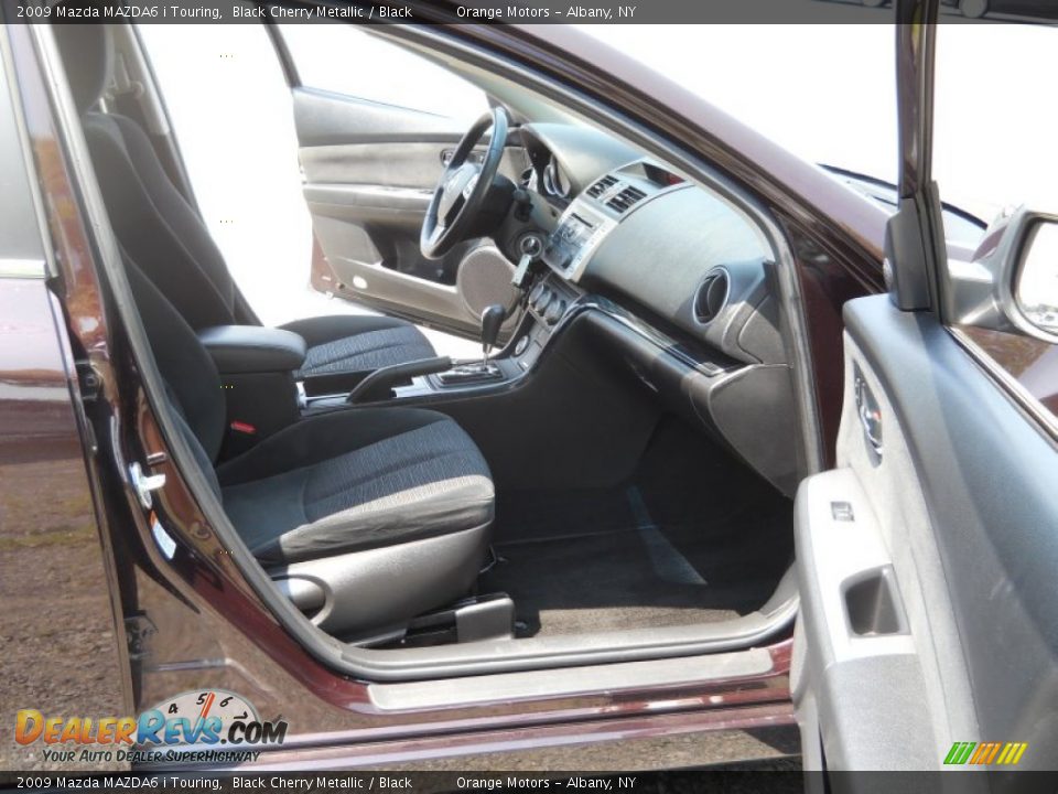 2009 Mazda MAZDA6 i Touring Black Cherry Metallic / Black Photo #17