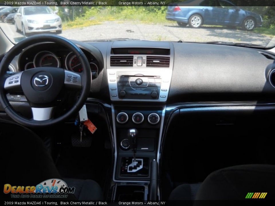 2009 Mazda MAZDA6 i Touring Black Cherry Metallic / Black Photo #18