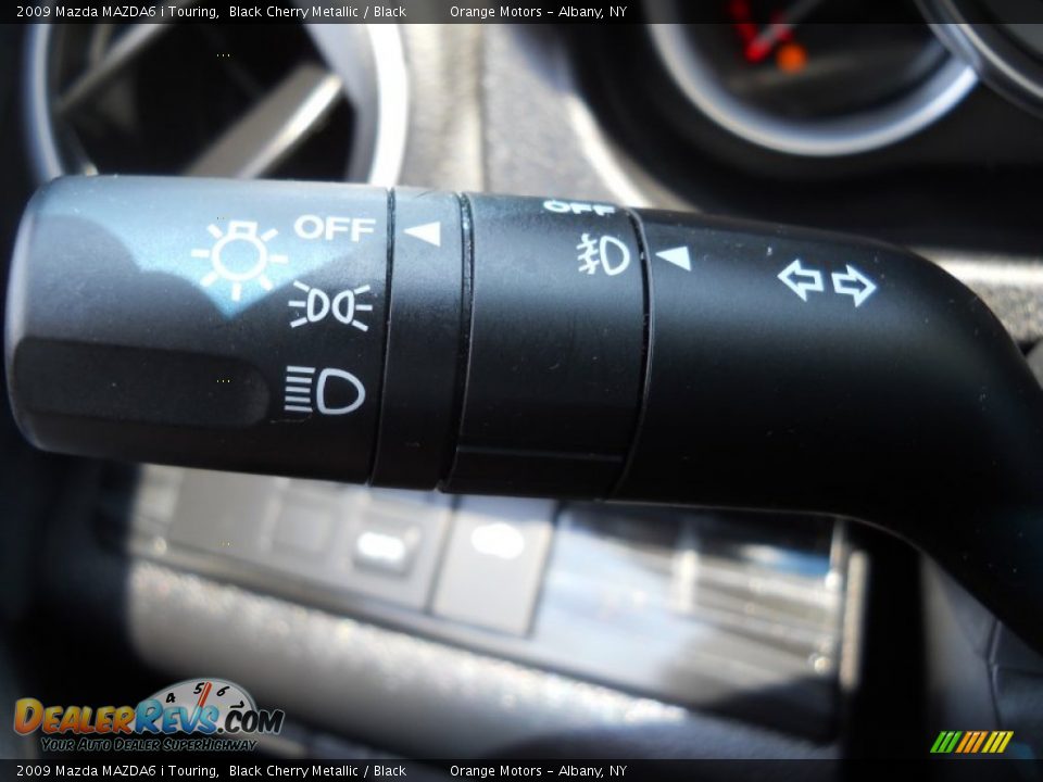 2009 Mazda MAZDA6 i Touring Black Cherry Metallic / Black Photo #19
