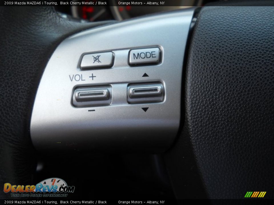 2009 Mazda MAZDA6 i Touring Black Cherry Metallic / Black Photo #20