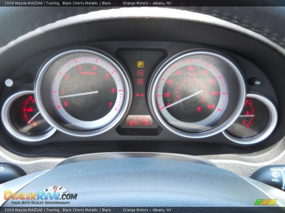 2009 Mazda MAZDA6 i Touring Black Cherry Metallic / Black Photo #21