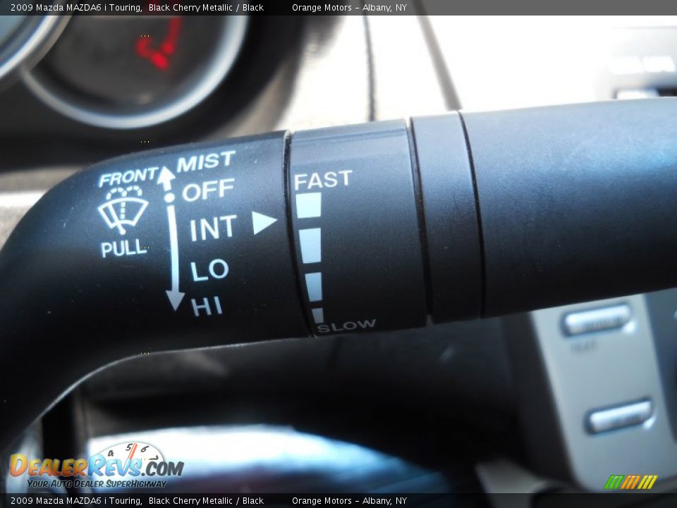 2009 Mazda MAZDA6 i Touring Black Cherry Metallic / Black Photo #24