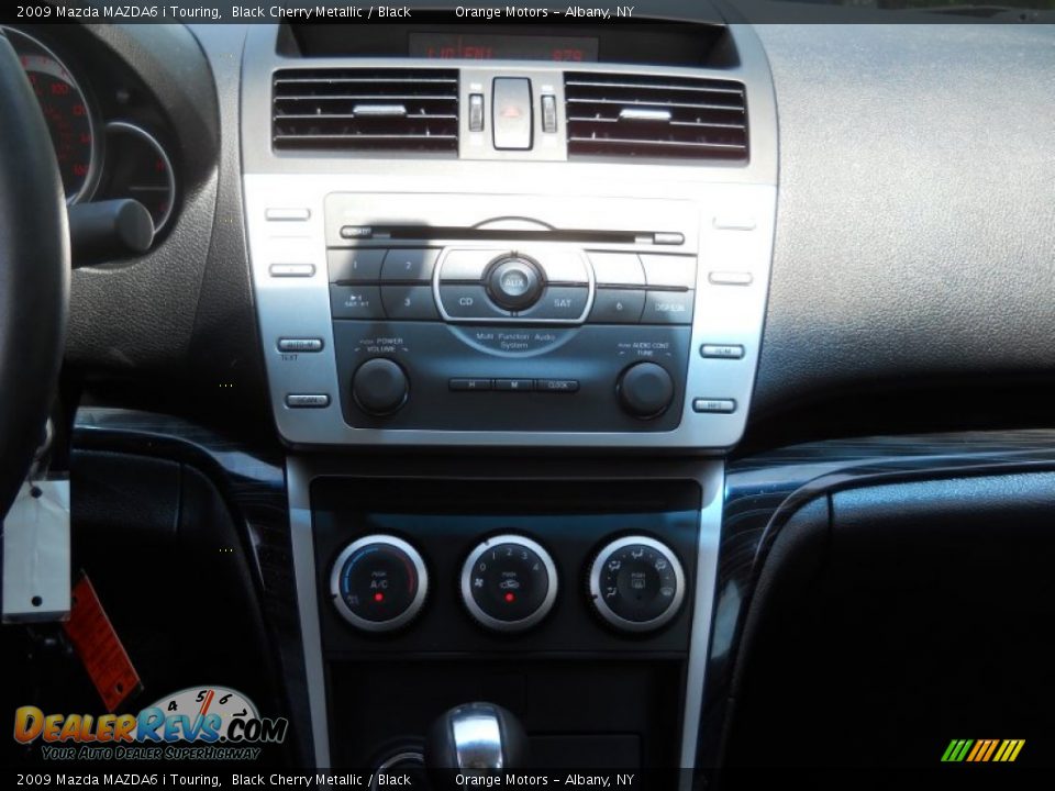 2009 Mazda MAZDA6 i Touring Black Cherry Metallic / Black Photo #25