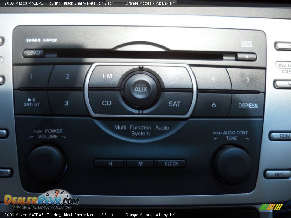 2009 Mazda MAZDA6 i Touring Black Cherry Metallic / Black Photo #26