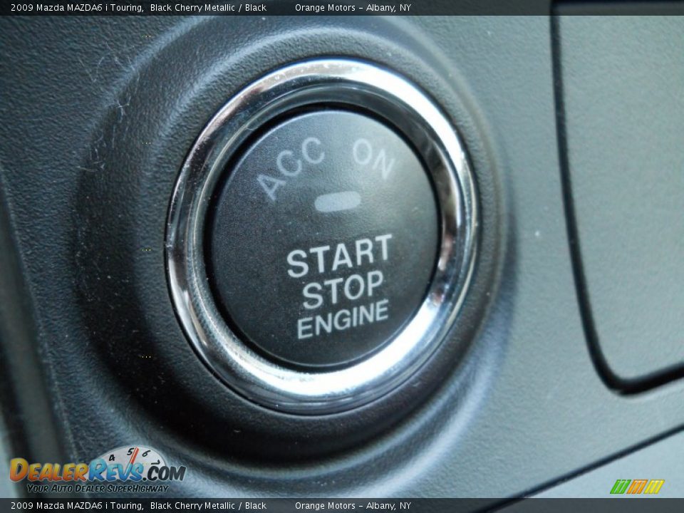 2009 Mazda MAZDA6 i Touring Black Cherry Metallic / Black Photo #27