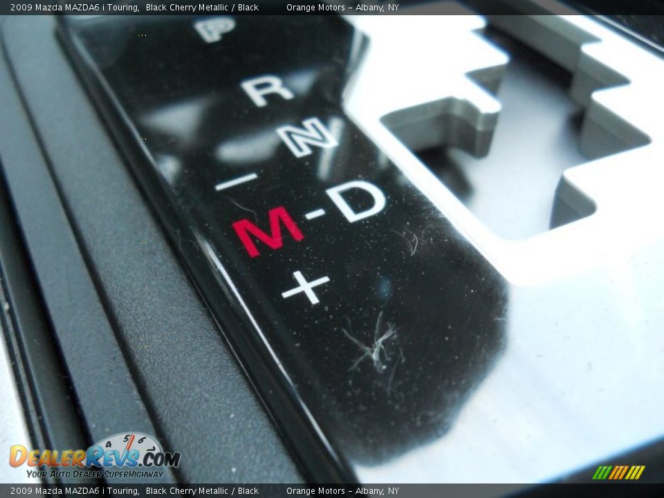 2009 Mazda MAZDA6 i Touring Black Cherry Metallic / Black Photo #29