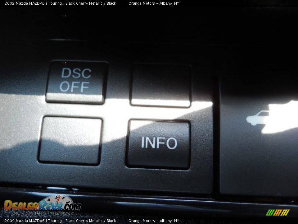 2009 Mazda MAZDA6 i Touring Black Cherry Metallic / Black Photo #30