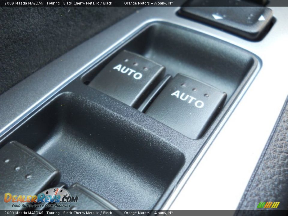 2009 Mazda MAZDA6 i Touring Black Cherry Metallic / Black Photo #31