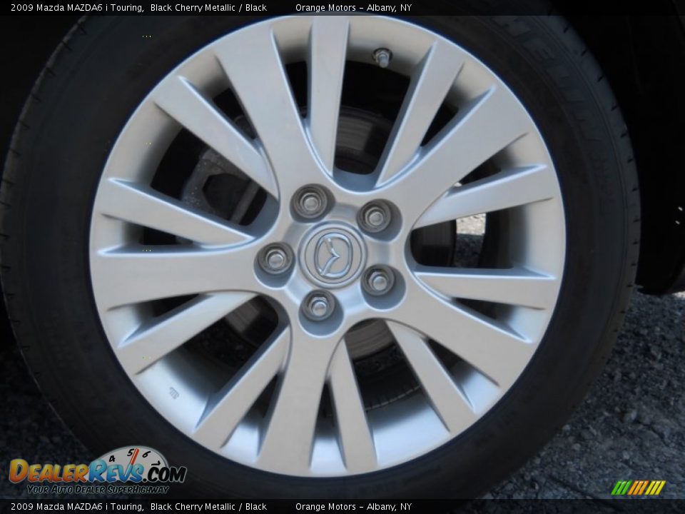 2009 Mazda MAZDA6 i Touring Black Cherry Metallic / Black Photo #33