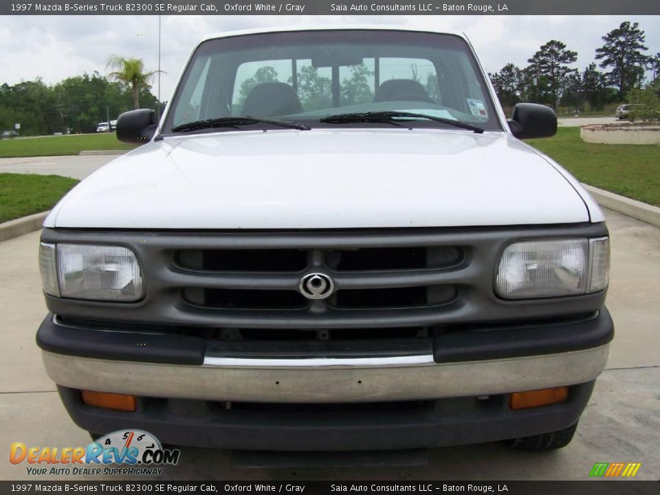 1997 Mazda BSeries Truck B2300 SE Regular Cab Oxford White / Gray