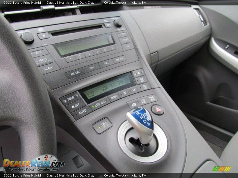 2011 Toyota Prius Hybrid II Classic Silver Metallic / Dark Gray Photo #15