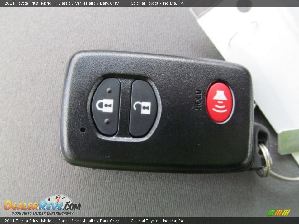 2011 Toyota Prius Hybrid II Classic Silver Metallic / Dark Gray Photo #16