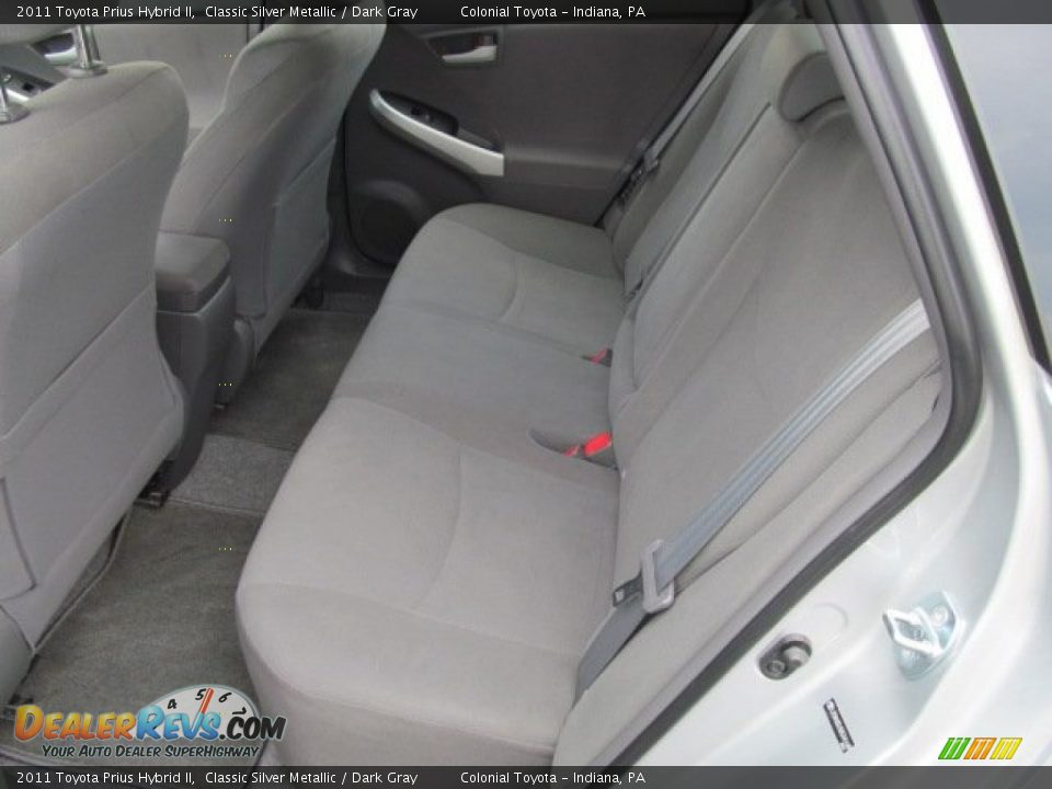 2011 Toyota Prius Hybrid II Classic Silver Metallic / Dark Gray Photo #17