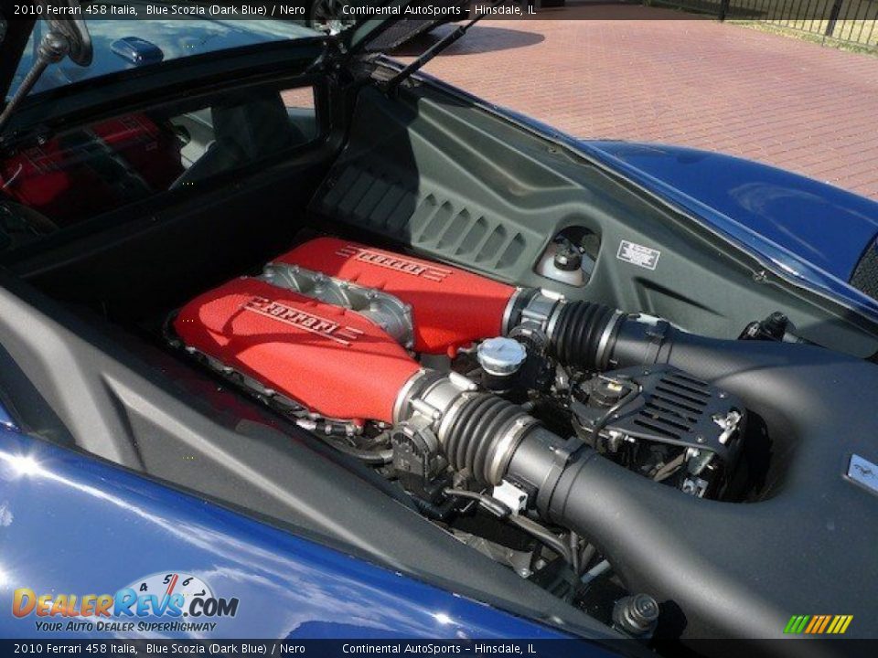 2010 Ferrari 458 Italia 4.5 Liter GDI DOHC 32-Valve VVT V8 Engine Photo #6