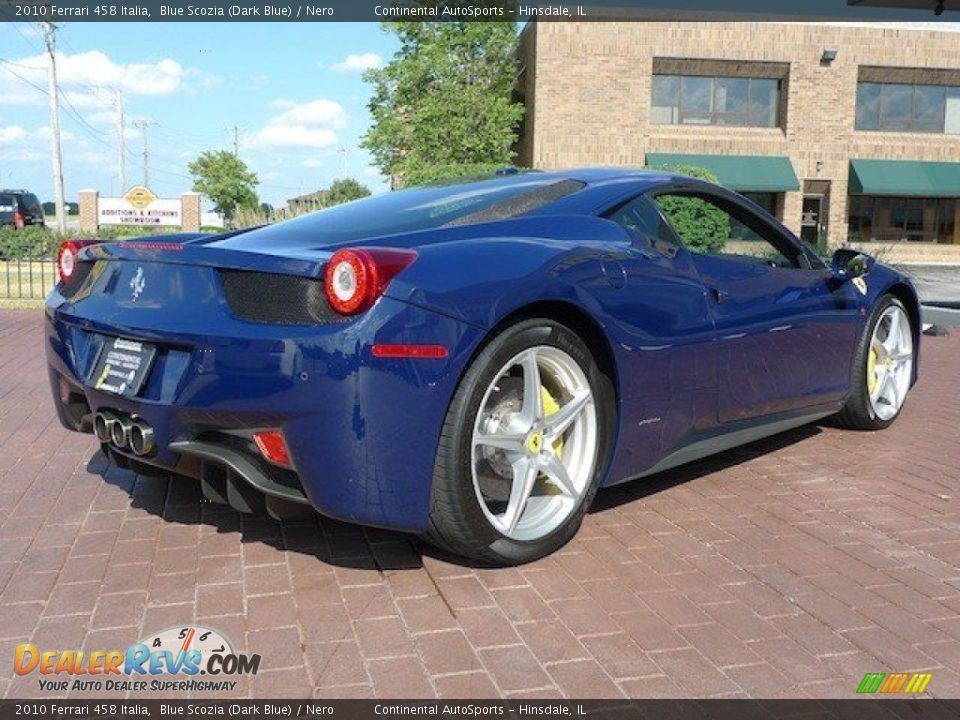Blue Scozia (Dark Blue) 2010 Ferrari 458 Italia Photo #8