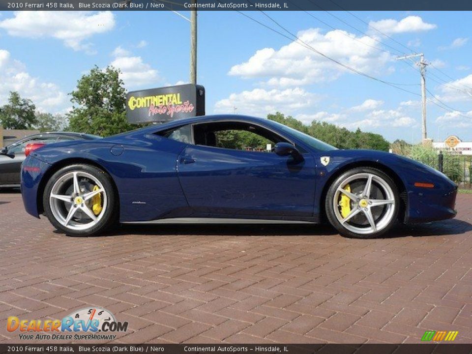 Blue Scozia (Dark Blue) 2010 Ferrari 458 Italia Photo #10