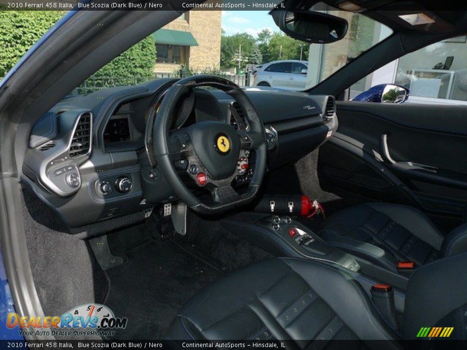 Nero Interior - 2010 Ferrari 458 Italia Photo #18